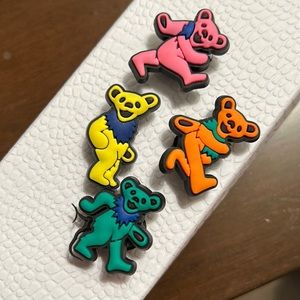 Four Dancing Bears for crocks Grateful Dead